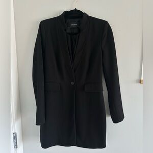 Zara Black Women's Blazer Coat